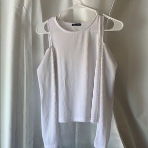 Off the shoulder long sleeve top